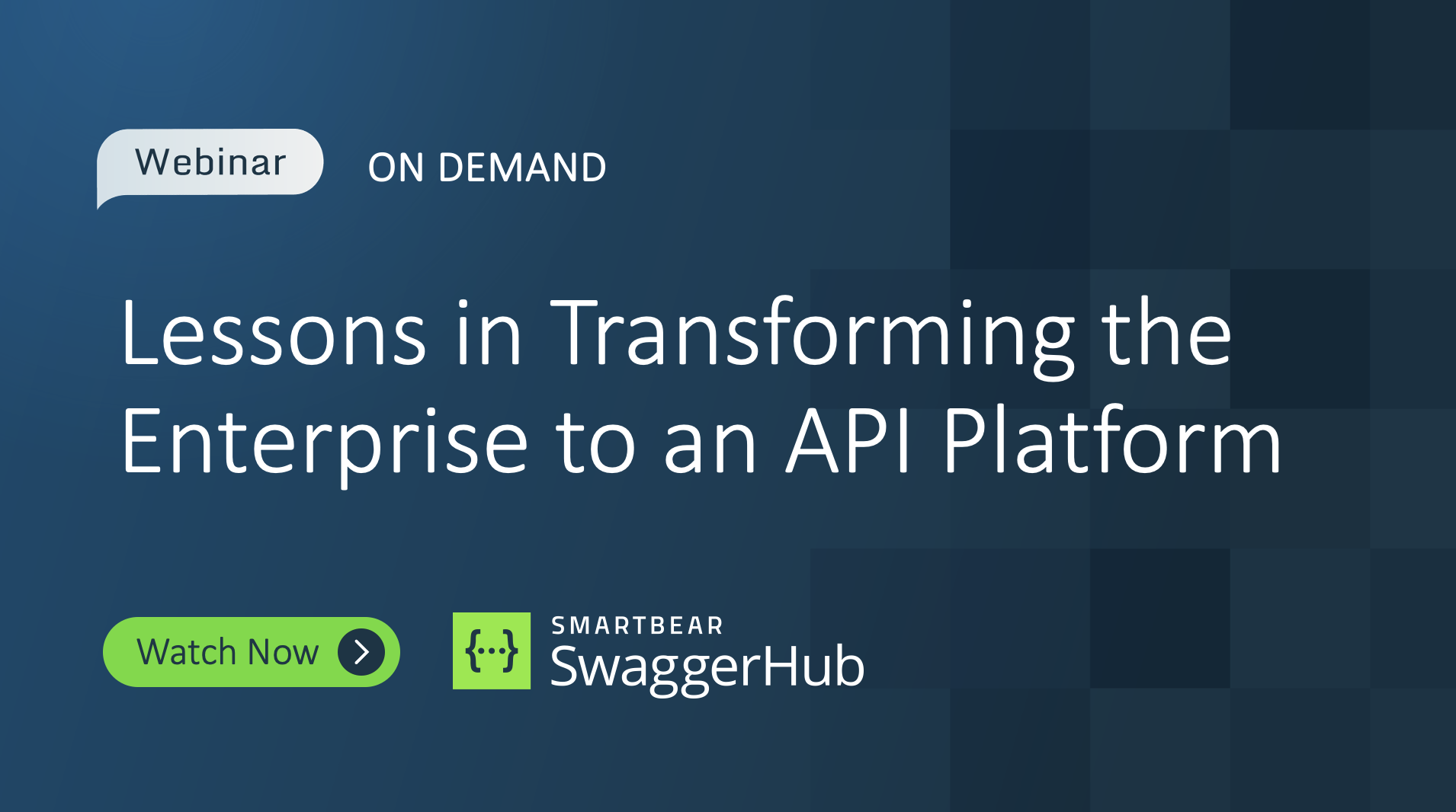 Lessons in Transforming the Enterprise to an API Platform