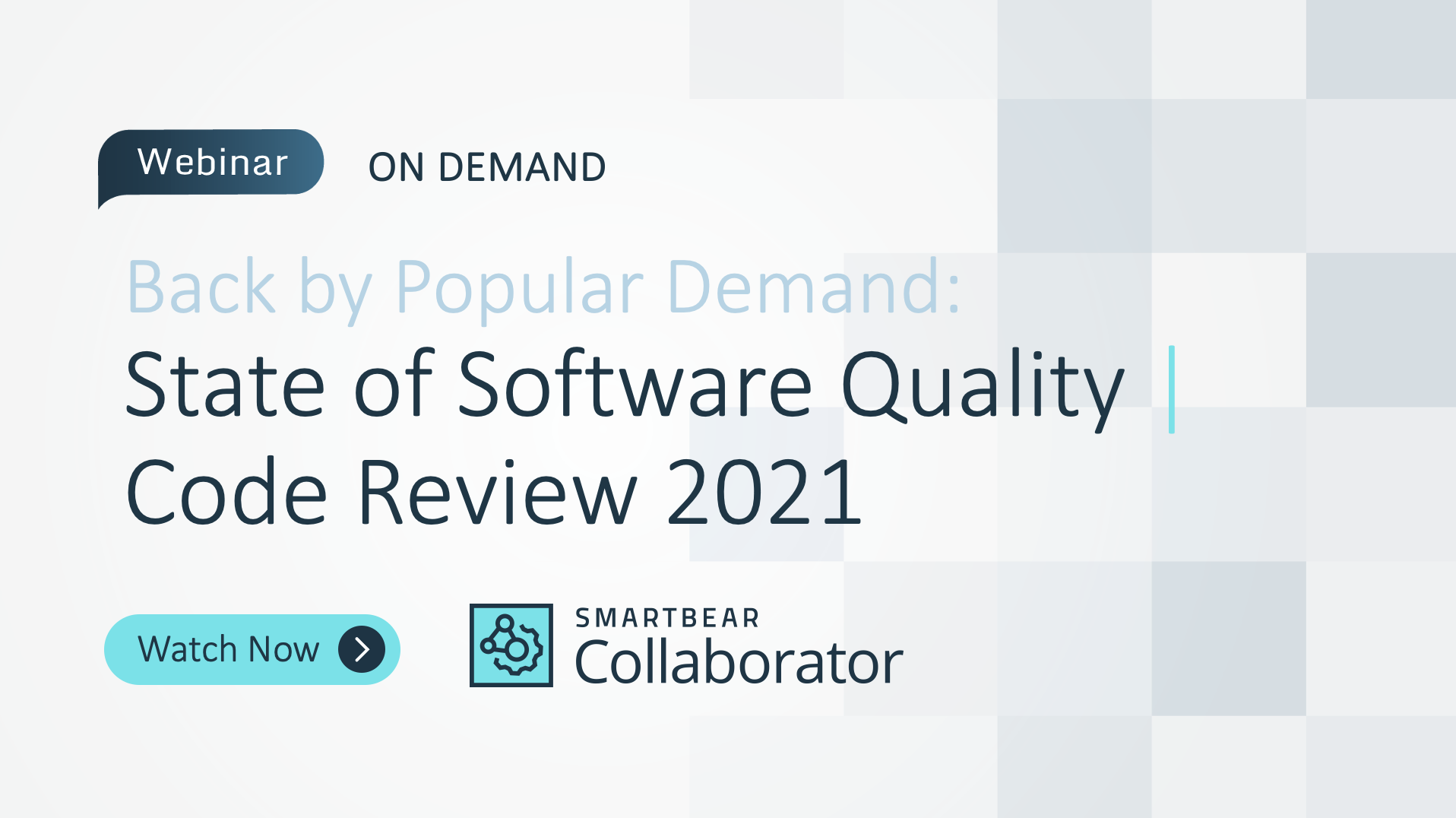 Back by Popular Demand: State of Software Quality | Code Review 2021