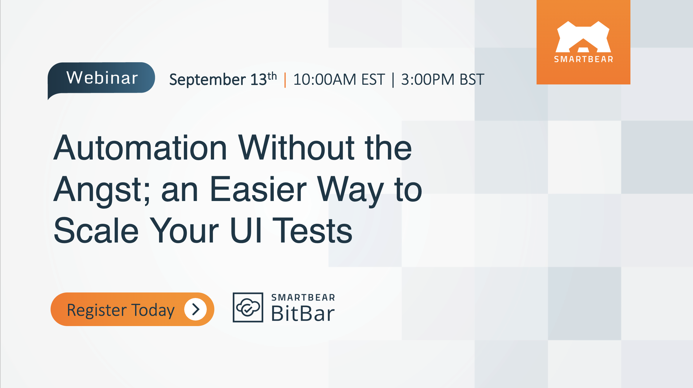Automation without the angst; an easier way to scale your UI tests