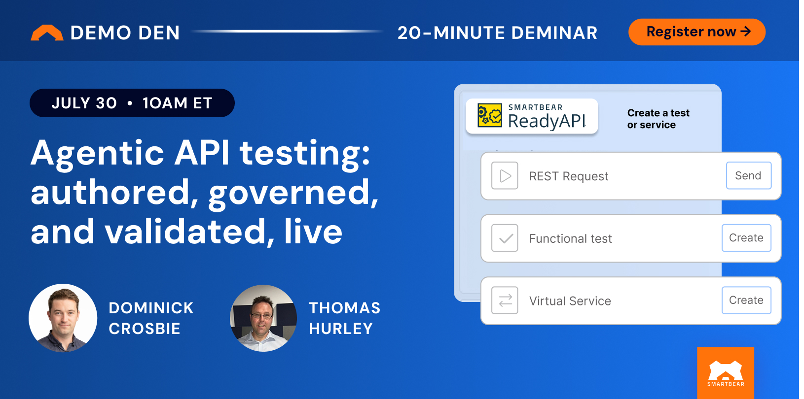 Agentic API Testing: Authored, Governed, and Validated